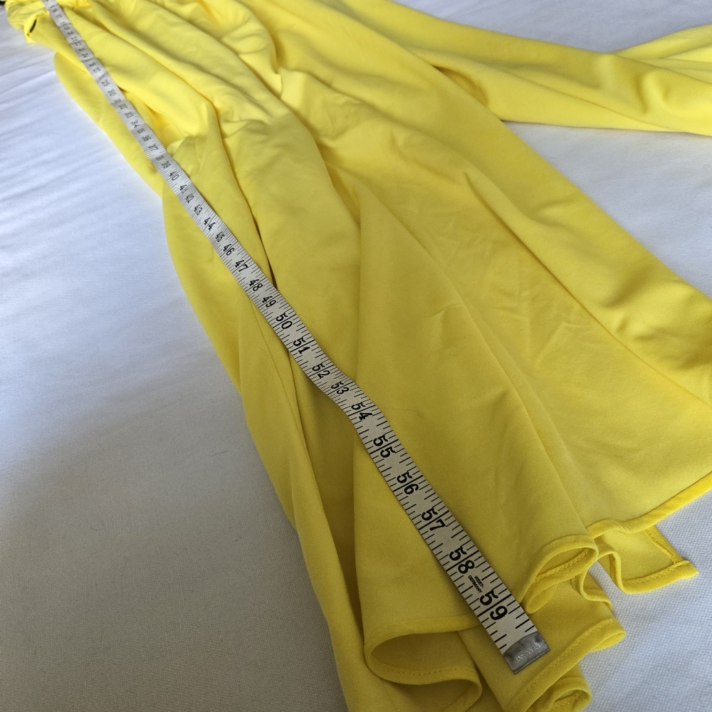 MARC JACOBS RUNWAY I NWT US 4 One Shoulder Gown I canary yellow - Picture 13 of 14